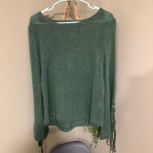 Green sweater